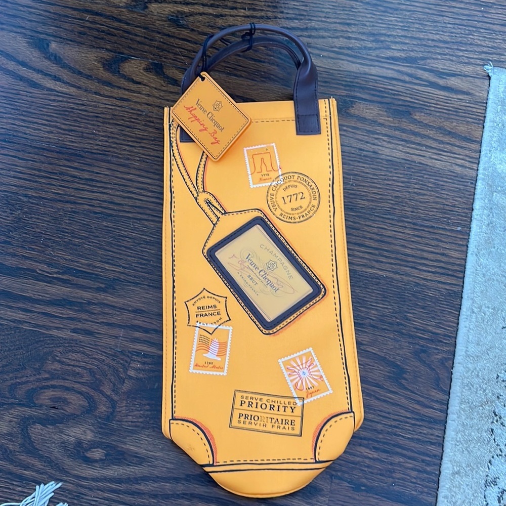 Veuve‎ champagne shopping bag